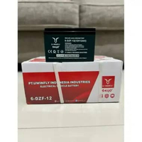 AKI SEPEDA LISTRIK 12V 12 AH ORIGINAL U-WINFLY