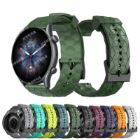 For Amazfit GTR 3 Pro Smartwatch Band Bracelet Silicone 22mm Strap For Amazfit GTR 4 2 2E/47mm/Pace/Stratos 3 2S/Bip 5 Ремешок