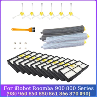 For Irobot Roomba Accessories 860 865 866 870 871 980 960 966 981 Accessories Vacuum Cleaner Brush Filter