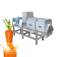 Industrial 1.5T Capacity Fruit Juice Extractor Machine Vegetable Apple Sugar Cane Juice Extracting Pressing Machine