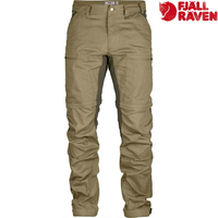 Fjallraven 北極狐 Abisko Lite Trekking 男款 兩截褲/登山褲/休閒褲 81535R 220-246 沙棕/暗棕綠