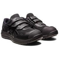 【asics 亞瑟士】1273A079-001(CP215 FLYTFORM 輕量 塑鋼 黏扣 舒適 防護鞋 工作鞋)