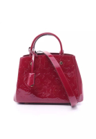 Louis Vuitton 二奢 Pre-loved Louis Vuitton Montaigne BB monogram vernis rose andian Handbag leather Pink purple 2WAY