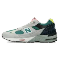 991 MADE IN UK GREY TEAL