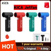 KICA Jetfan Portable Air Blower Mini Keyboard Cleaner Compressed Air Duster for PC Computer Car