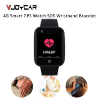 New Anti Lost 4G LTE Child Smart GPS Tracker Watch Elderly SOS mergency Alram Video Call Two-way Talk Waterproof Locator HR &amp; BP