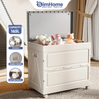SimHome Large Capacity Storage Box Organizer Foldable Storage Box Toy Box Storage