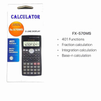 SCIENTIFIC CALCULATOR FX 570MS FOR SCHOOL, OFFICE STATIONARY Accounting Stationery