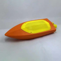 RC Mini Brushless Jet Boat Remote Control Speed Boat Model V3 Electric Boat Model Toy 23cm Horizon Q Version Speed Boat Model