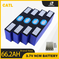 New 3.7V 66.2Ah NMC Lithium Ion Cells LI-Ion 62Ah 60ah Prismatic NCM Lithium Battery High Capacity for Scooter Electric RV EV