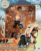 日版金證 POP DX 火拳 艾斯 10周年 十周年 限定版 LIMITED P.O.P 海賊王 公仔 安可再販