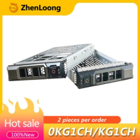 New KG1CH X7K8W 9W8C4 8FKXC G176J DXD9H 2.5" 3.5-inch Hot Swap HDD Adapter Caddy Tray For Dell PowerEdge Server