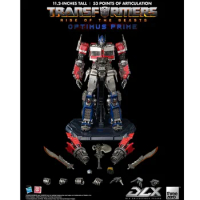 in stock threezero Transformers Rise of the Beasts Optimus Prime 11-inch alloy Action DLX collectible figure
