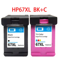 Compatible Ink Cartridge For HP67 67XL 67XXL DeskJet 1255 2721 2722 2723 2724 2725 2726 2727 2729 2732 2733 2734  Printer