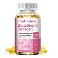 Glutathione Collagen Capsules Mengandung Vitamin C Dan L-Cystine 120 Capsules Whitening Kapsul memut