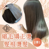板橋 畢斯特複合式沙龍-縮毛矯正燙/髮根燙髮(2擇1)