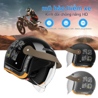 nửa cổ điển với tấm che mặt gấp tiện lợi, vỏ ABS chất lượng cao, phù hợp cho xe máy và xe đạp điện. 