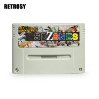 SD2SNES New Rev X Super Game Cartridge For 16 Bit Game Console With Super Marioed Legend Of The Seven Stars