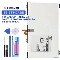 Battery EB-BT810ABE 5870mAh For Samsung GALAXY Tab S2 9.7 T815C SM-T815 T815 SM-T810 SM-T817A S2 T813 T819C Free Tool