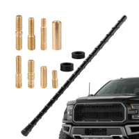 Radio Antenna For Truck Vehicle Roof Mount Antenna Replacement Roof-Mounted Flexible Rubber Auto Radio Signal Antenna Car Radio