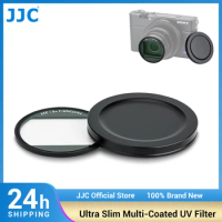 JJC L39 Ultra Slim Multi-Coated UV Filter For Sony ZV-1II RX100V RX100VI RX100VII ZV-1 Canon G5X Mark II G7X Mark II III