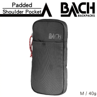 【城市綠洲】BACH Padded Shoulder Pocket 方形肩帶手機包 297075 黑色 M