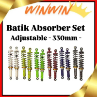 330mm Batik Adjustable Absorber Set Absober Monoshock Mono Shock Set GBO C70 EX5 Dream EX5 Class Wav