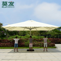 莫家戶外遮陽傘大型6米帝王傘商業景區羅馬傘高端會所別墅太陽傘