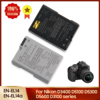 New Battery EN-EL14A for Nikon D3200 D3100 D3400 D3500 D5100 D5300 D5500 D5600 P7000 P7100 P7200 P7800 Replacement Battery