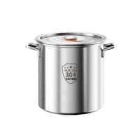 【鋼米旗艦店】304加厚款 50*50 容量93L(湯桶 湯鍋 家用湯鍋 燒水桶 滷肉桶 儲米桶 商用湯桶 預購15天)