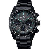 【SEIKO 精工】Prospex SPEEDTIMER 黑潮夜視 太陽能三眼計時錶 520禮物 送禮(SSC917P1/V192-0AF0SD)