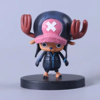 Anime One Piece Film Gold Tony Tony Chopper Black Suit Ver. PVC Action Figure Manga Statue Collectible Model Kids Toys Doll Gift