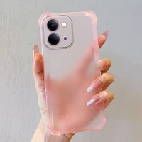 เคสโทรศัพท์สีมาคารูนแบบด้านสำหรับ VIVO Y05 / Y11d / Y21d / Y21 5G / Y31 5G เคสหลังป้องกันนุ่มกันกระแ