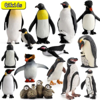 Animal Toy Simulation Penguin Multiple Modeling Figurines Action Figures Kid Plastic Marine Sea Animal For Children Toy Collecta