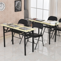 折疊桌子長方形培訓桌便攜戶外擺攤美甲桌長條會議桌簡易餐桌家用