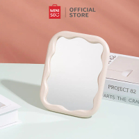 Miniso X ID Standing Storage Makeup Mirror Lovely Makeup Mirror Cermin Berdiri Cermin Lucu