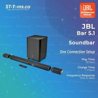 JBL Cinema Bar 5.1 Channel 4K Ultra HD Soundbar Speaker System