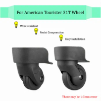 Applicable American Tourister 31T For Hongsheng A-65 Suitcase Wheels Luggage Roller Trolley Case Universal Wheel Replacement
