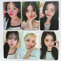 6pcs Kpop IVE Albums A DREAMY DAY Lomo Card Wonyoung Magazine Yujin Gaeul Photo Postcard for Fans Collection Gift