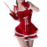【愛衣朵拉】貓女裝披肩7件組合 秋冬主持表演服裝cosplay角色扮演派對(變裝派對貓女僕服飾)