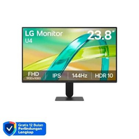 LG 24U411B-B Monitor 24-Inch IPS FHD 144Hz HDR10 AMD FreeSync