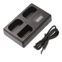 BC-QZ1 Charger NP-FZ100 LCD USB Triple Charger for Sony NP-FZ100 Battery Charger