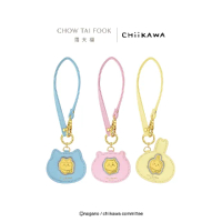 【周大福】chiikawa聯名 吉伊卡哇 小八貓 兔兔 黃金金章掛件(多款可選)