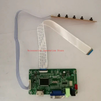 HDMI+VGA+Audio EDP Monitor Kit B116XAT02.0 1366X768 Controller Driver BoardLCD LED Screen Panel