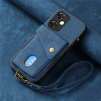 Leather Case For OPPO Reno 10 11 8T 8 6 Pro Plus 5G 7 5 7Z Find X5 X3 Lite Magnet Card Slot Wallet Lanyard Back Case Cover Funda
