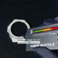 G Shock Custom Made Hip Hop Iced Out Moissanite Diamond Watch Bezel For GA 2100