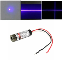 405nm 20mw Industrial Violet Blue Dot/Line/Cross Laser Diode Module With Driver-in 13x42mm