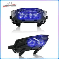 Sharkpower Lampu Belakang Modifikasi Sepeda Motor VARIO160/CLICK160 Lampu Sein Dinamis Satu Warna LE