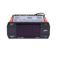 STC-3000 Digital Temperature Controller Thermostat with Sensor 110-220V 30A