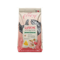 ^ Pramy Supreme อาหารเม็ดแมว [สุดคุ้ม 3 kg] สำหรับลูกแมวและแมวโต ขนาด 3 kg การดูแลผิวหนัง